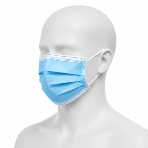 MASCARILLA DESCARTABLE DE 3 PLIEGUES CON LIGA